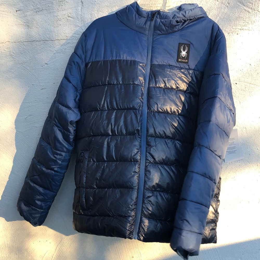 Spyder ThermaWEB insulated puffer jacket Large NWT